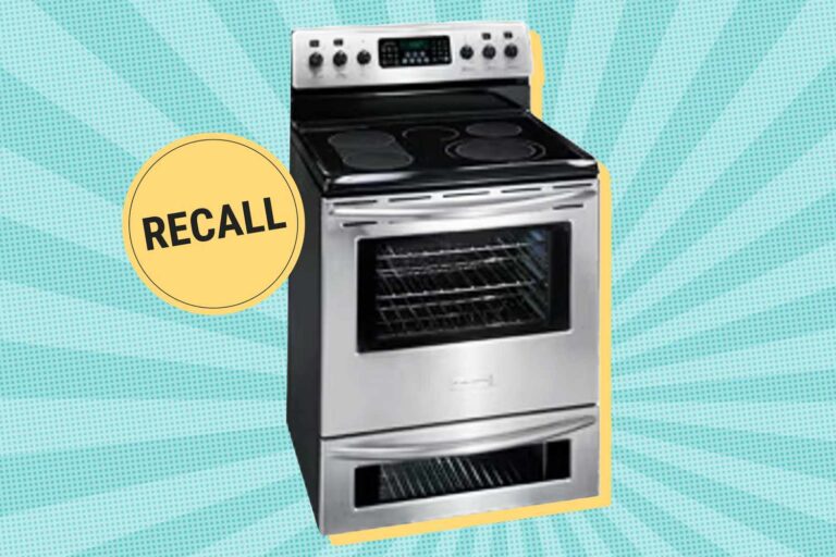 Over 200,000 Kenmore and Frigidaire Stoves Recalled—They May Cause a Fire or Burn You