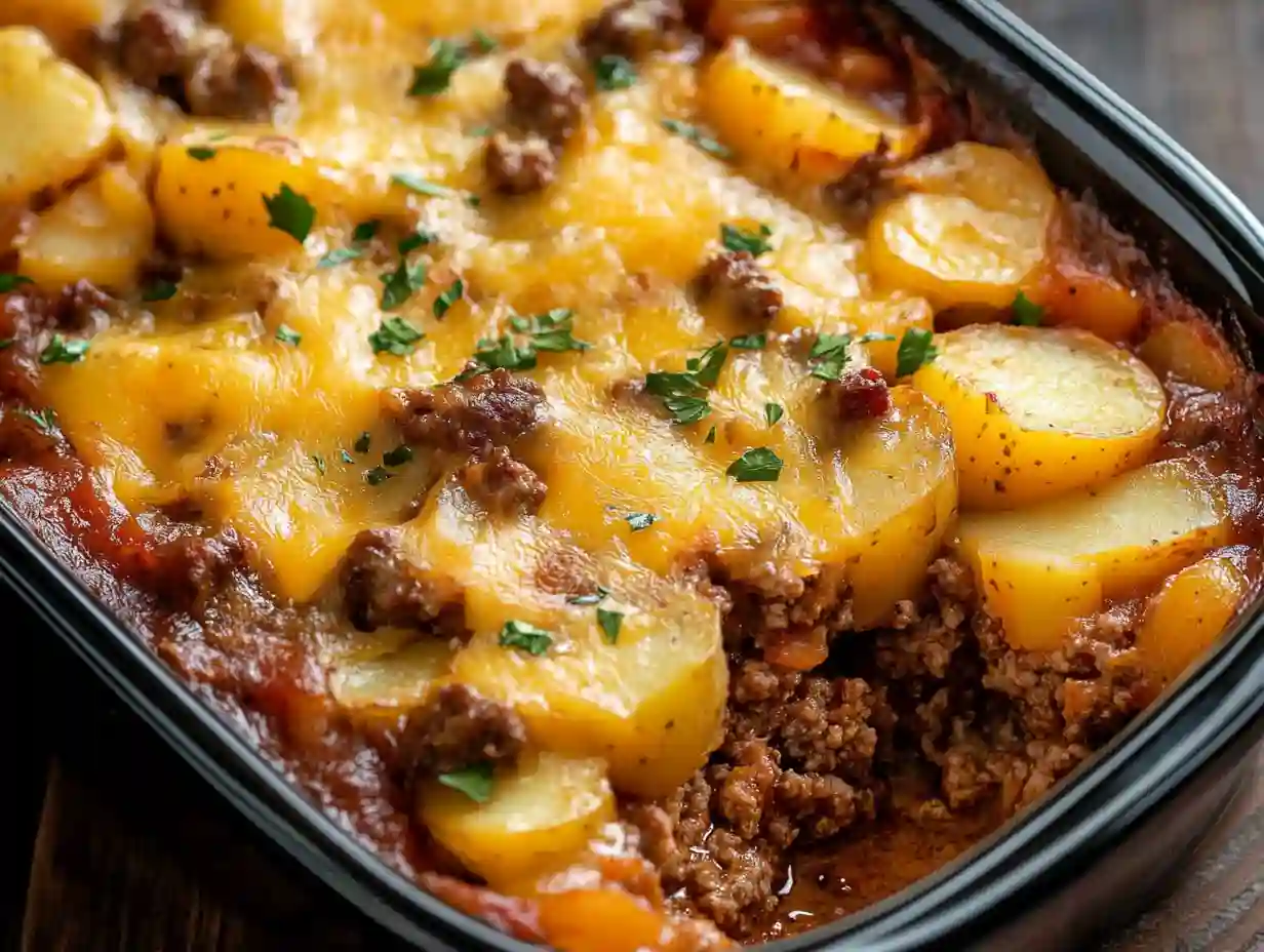 Cowboy Casserole with Potatoes and Meatloaf: The Ultimate Comfort Feast