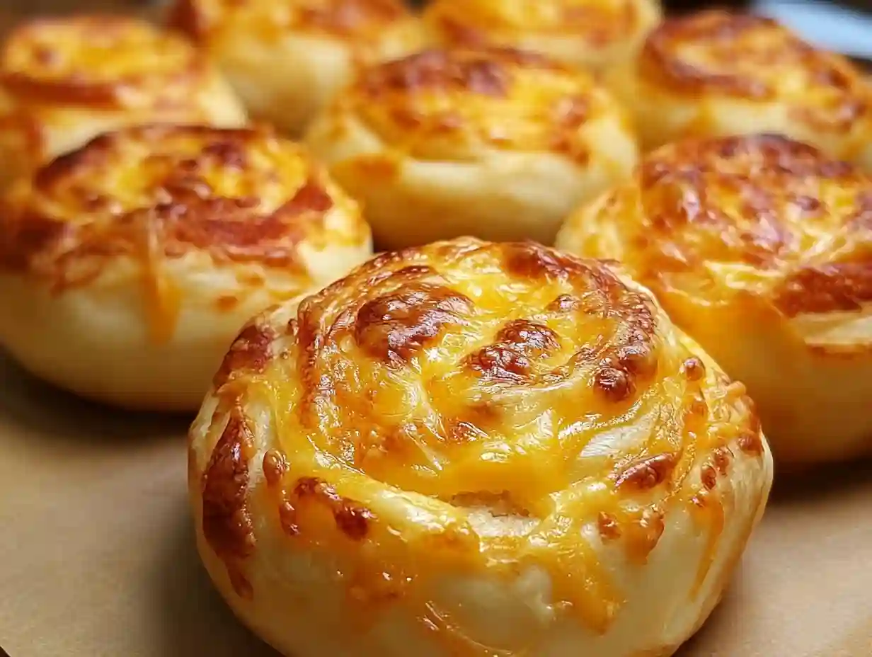 Easy Cheddar Cheese Rolls – Soft, Cheesy, and Perfect for Any Meal