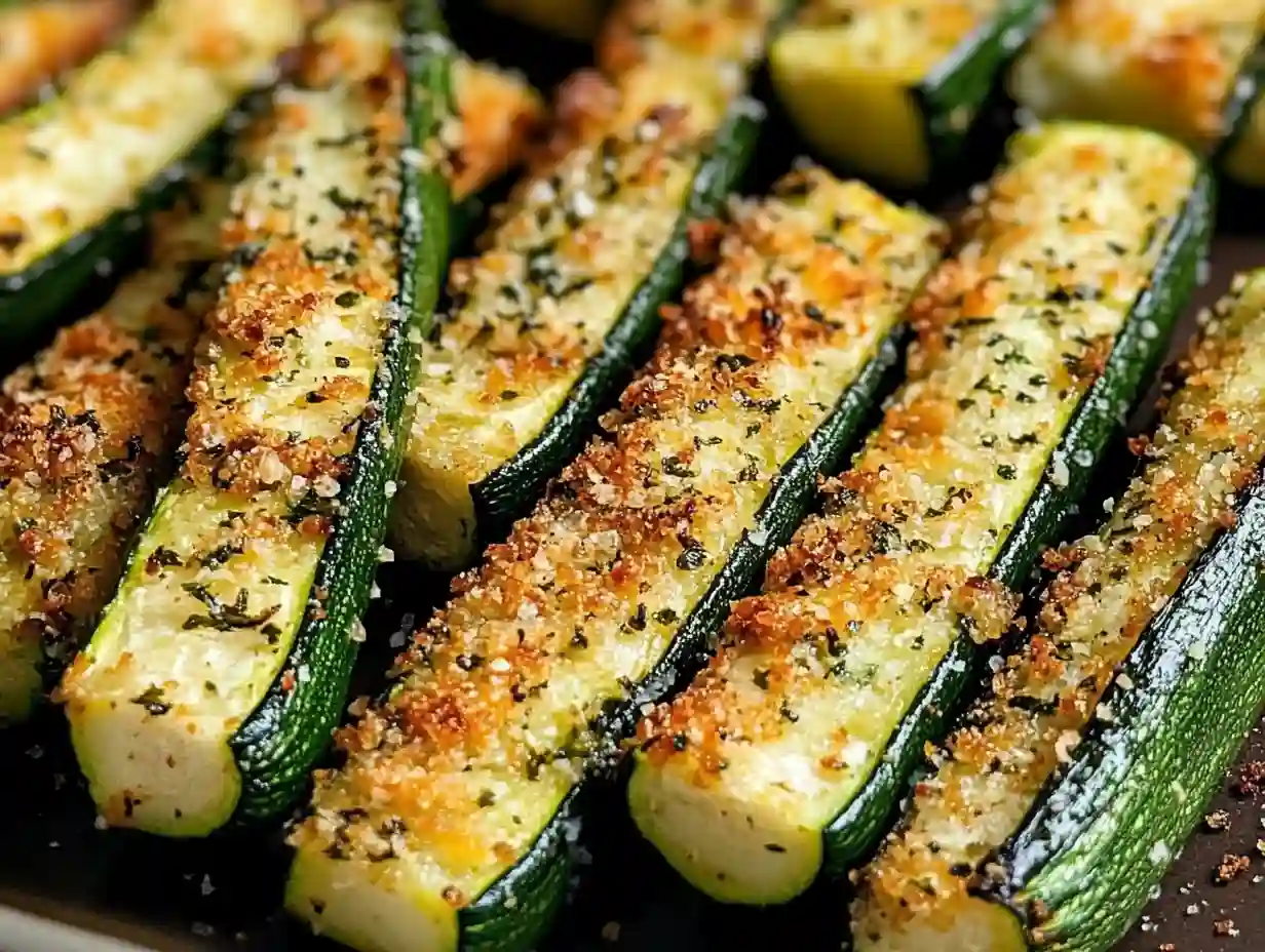 Zesty Baked Zucchini Sticks: A Crispy, Flavor-Packed Vegetable Snack