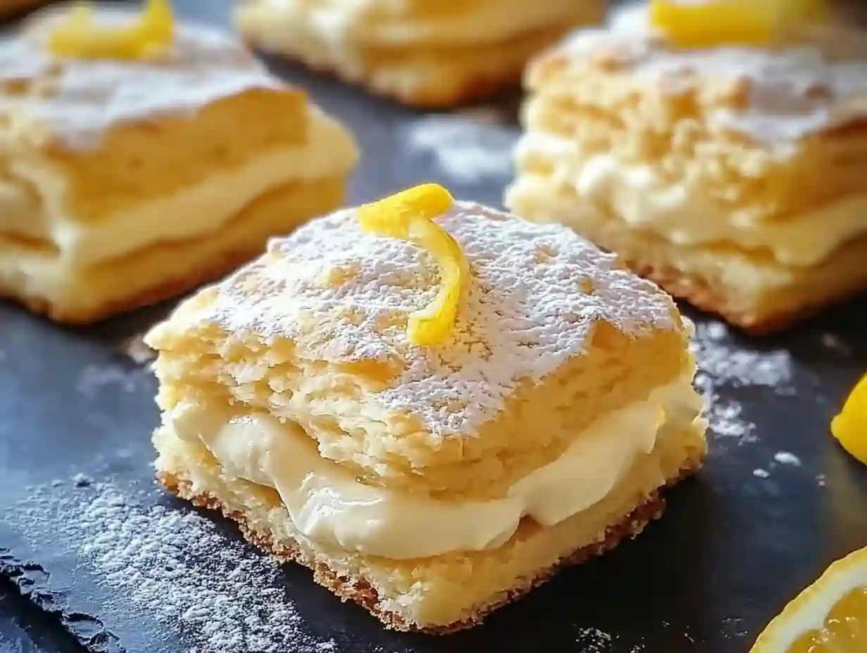 Fluffy Lemon Cream Scones – Melt-in-Your-Mouth Good