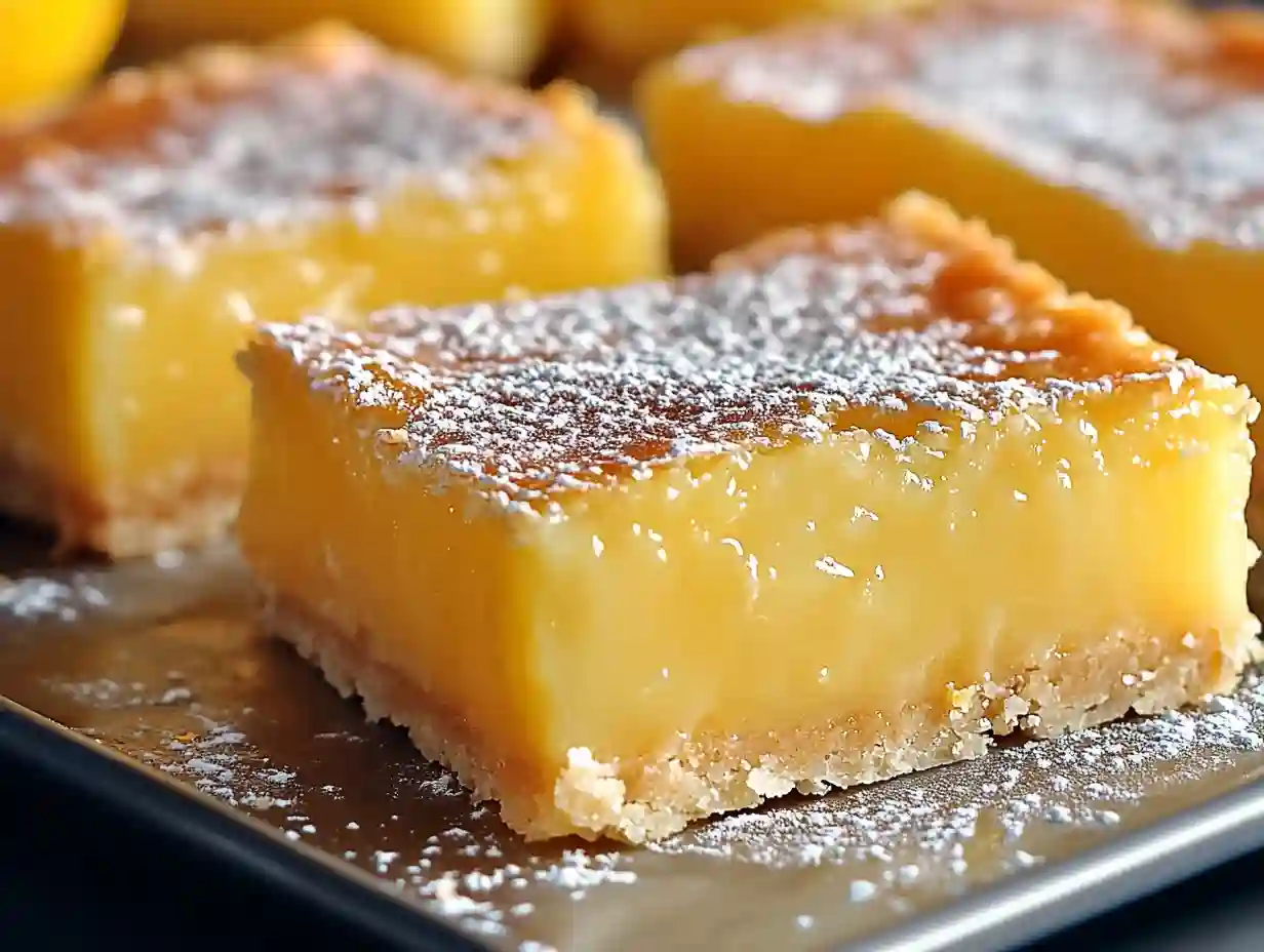 Irresistible Two-Ingredient Lemon Bars: A Bright and Fluffy Dessert You’ll Love