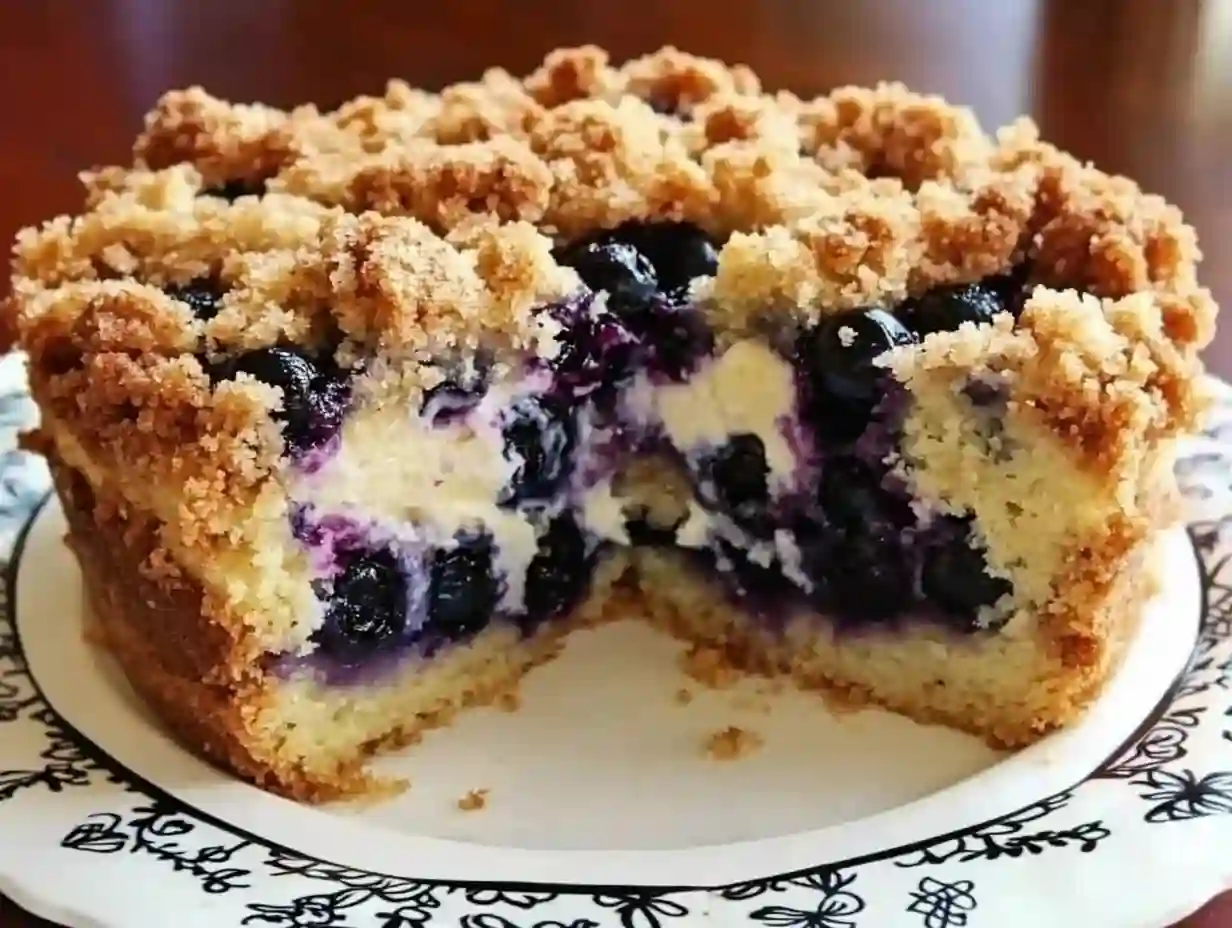 Blueberry Cream Cheese Crumb Cake – Sweet Delight for Every Occasion
