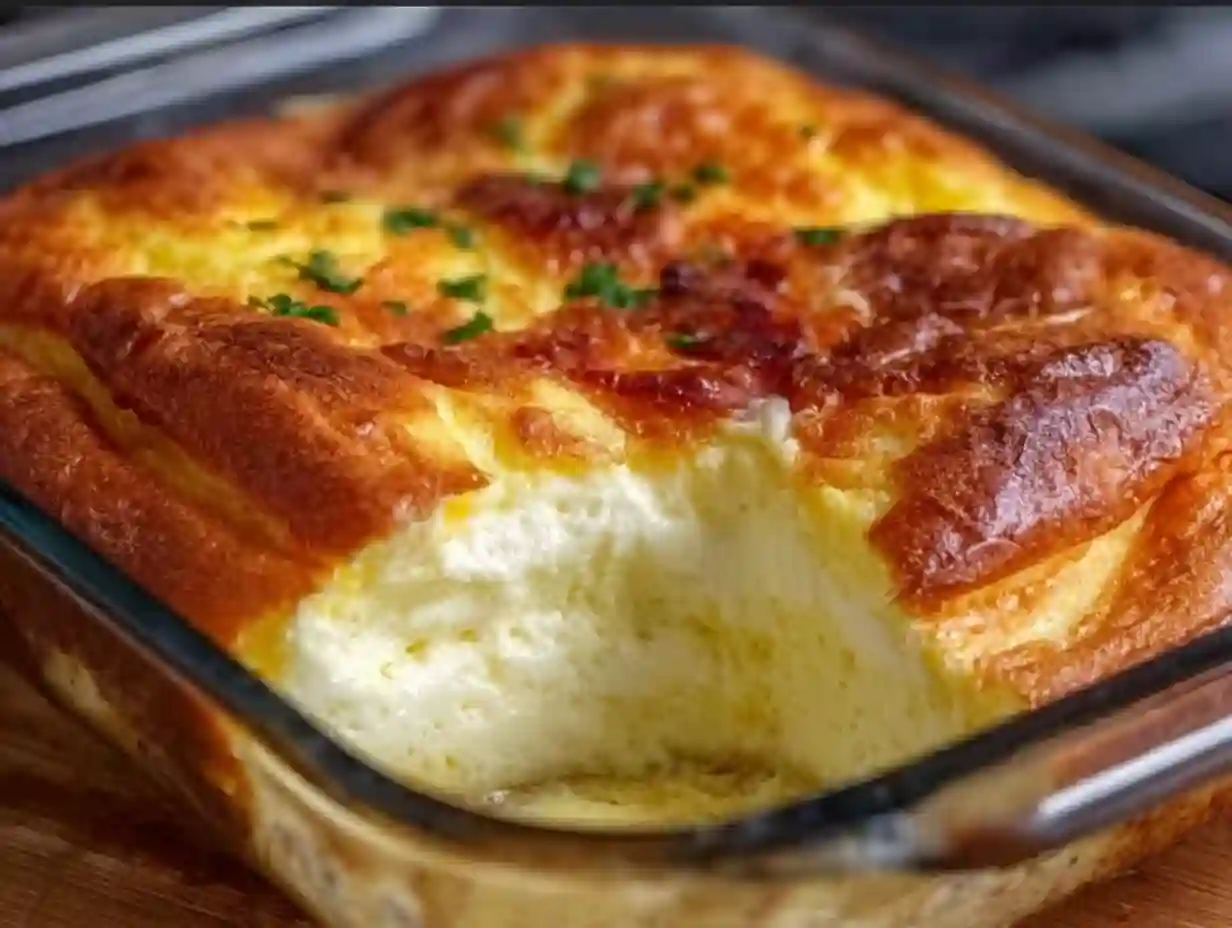 3-Ingredient Baked Breakfast: Easy, Fluffy & Delicious!