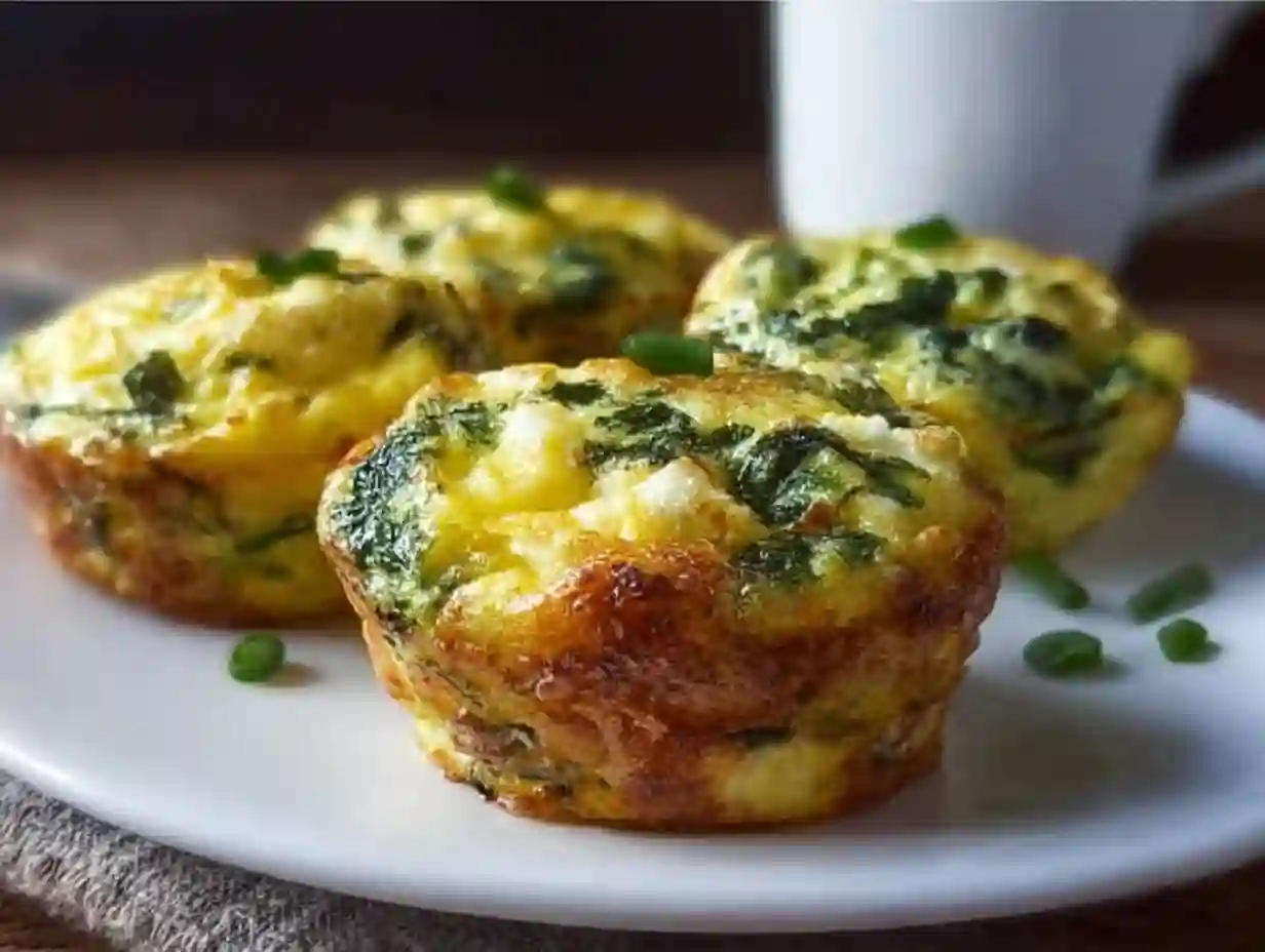 Spinach & Feta Egg Muffins