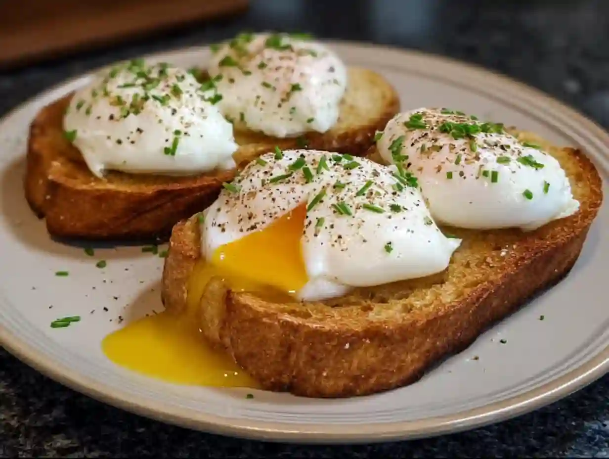 Air Fryer Poached Eggs