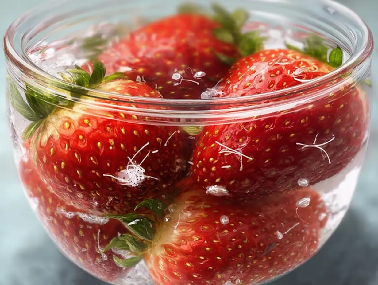 Why Tiny White Worms Come Out of Strawberries in Salt Water