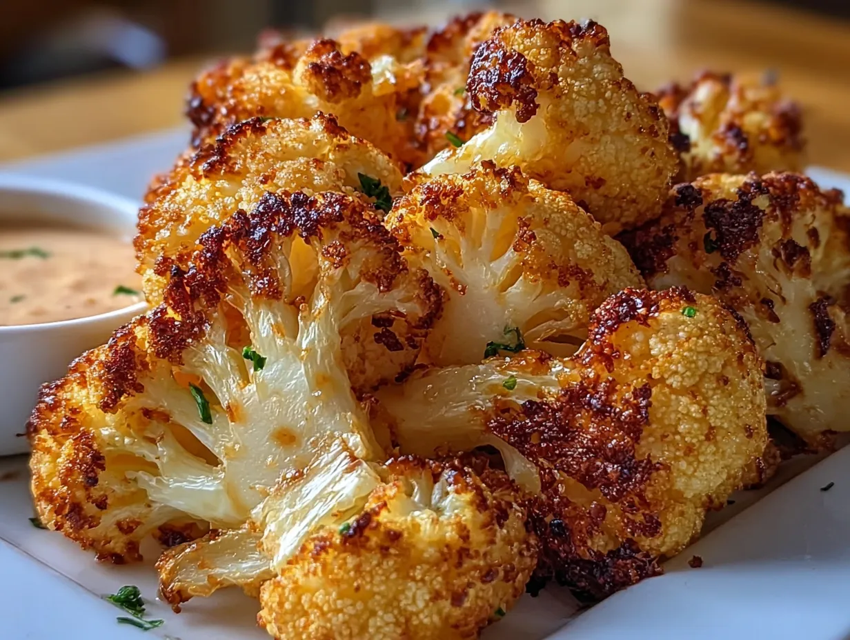 Crispy Roasted Cauliflower