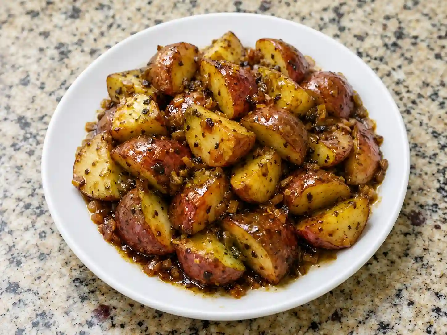 Slow Cooker Onion Butter Potatoes