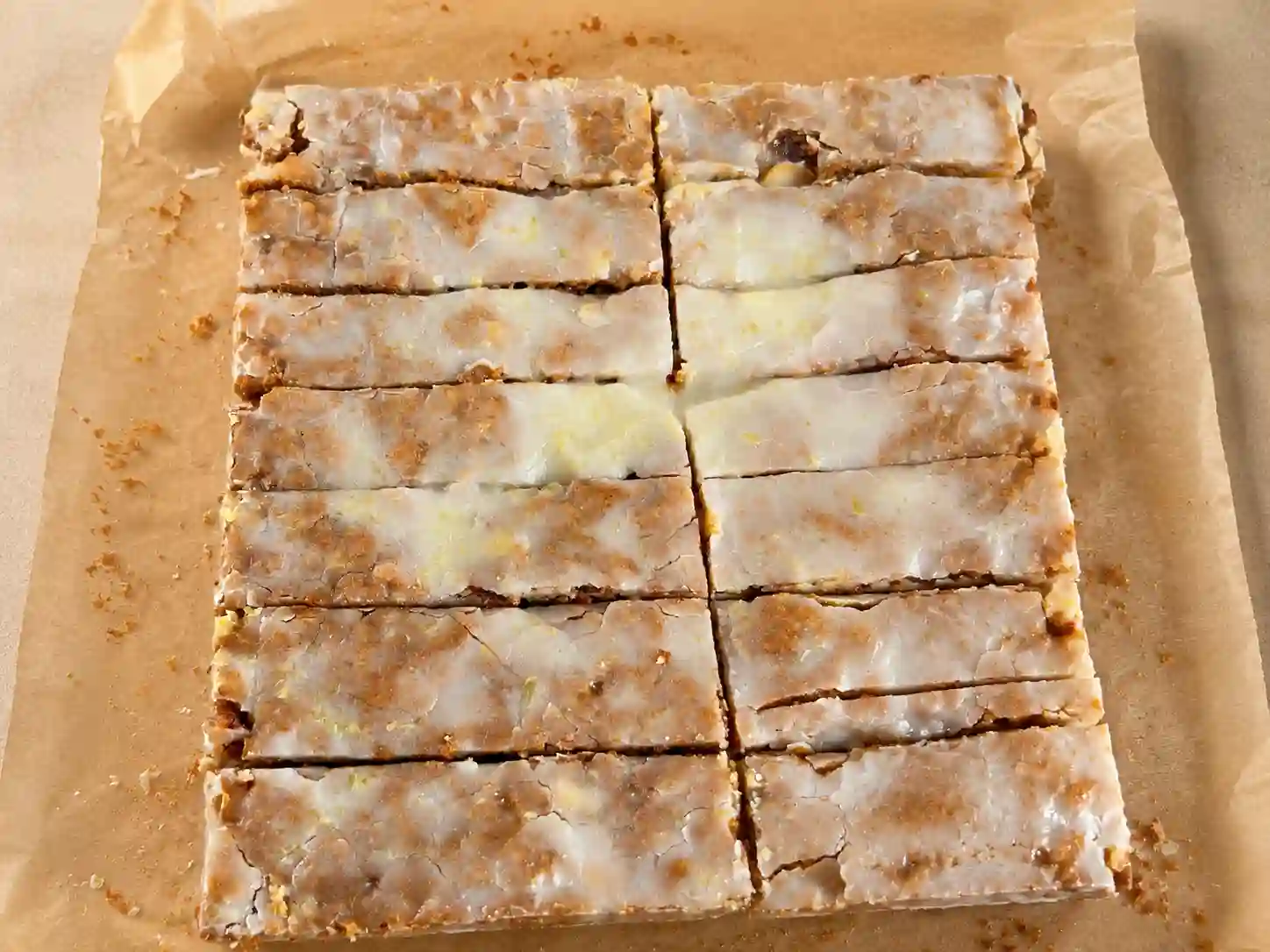 Lebkuchen Bars Recipe (Soft German Gingerbread Dessert Bars)