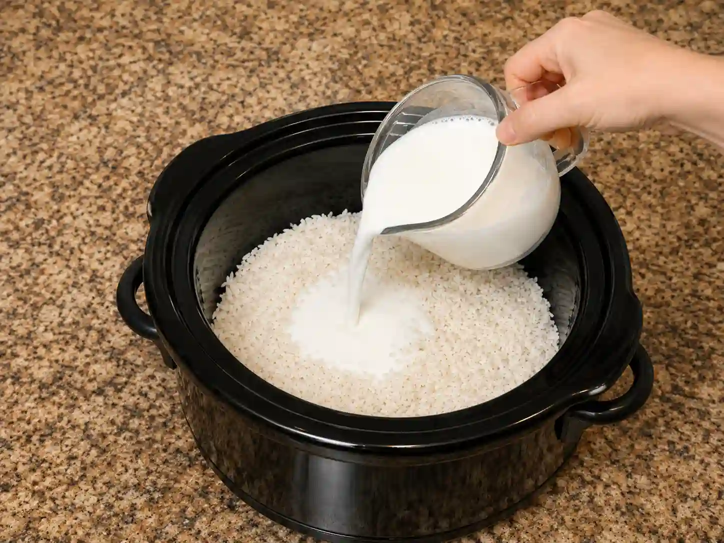 Slow Cooker Creamy Rice Pudding (Easy 4-Ingredient Nostalgic Dessert)