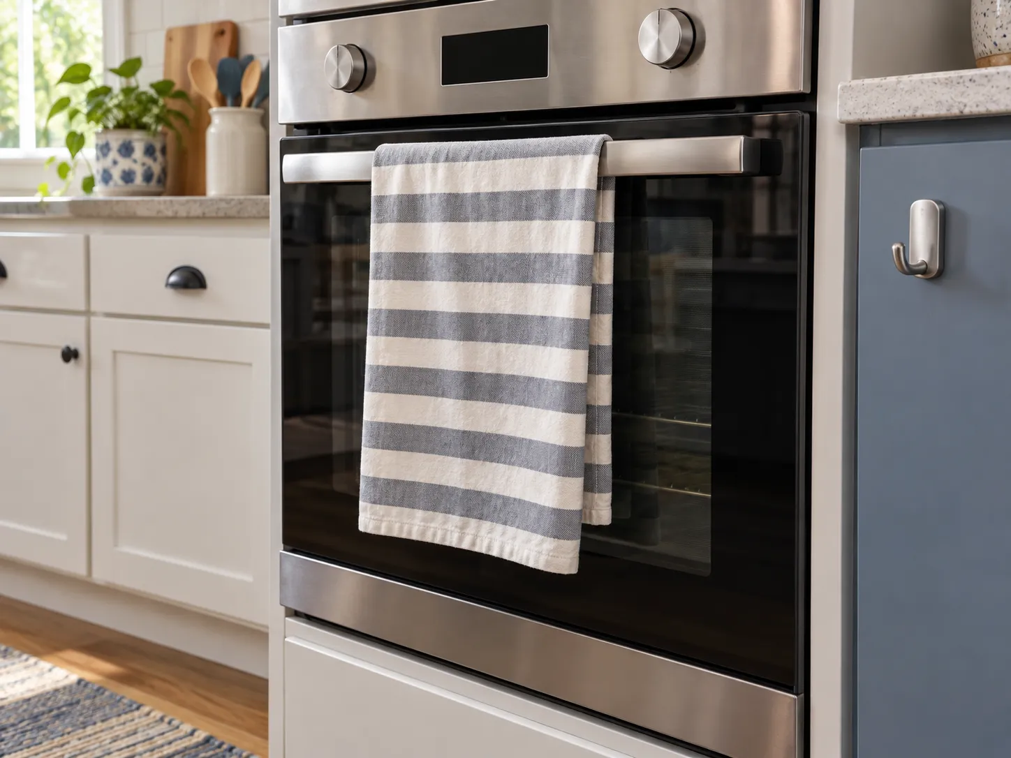 Why the Oven Door Isn’t the Best Place for a Kitchen Towel