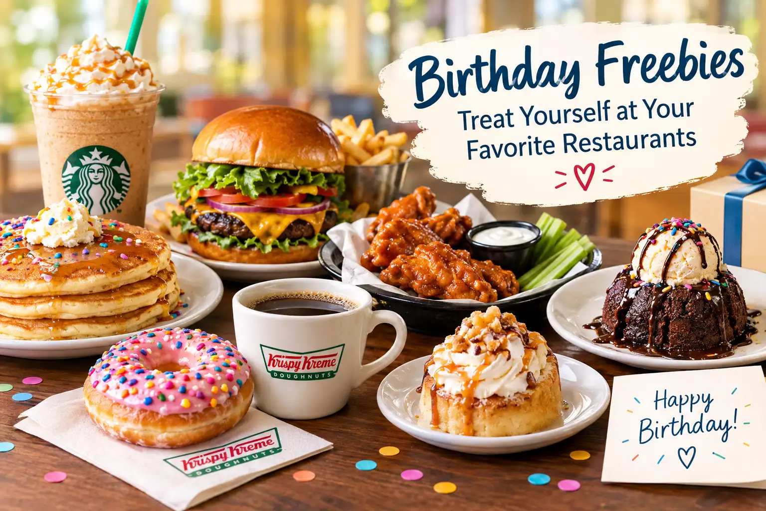 Restaurants That Offer Free Food and Birthday Surprises