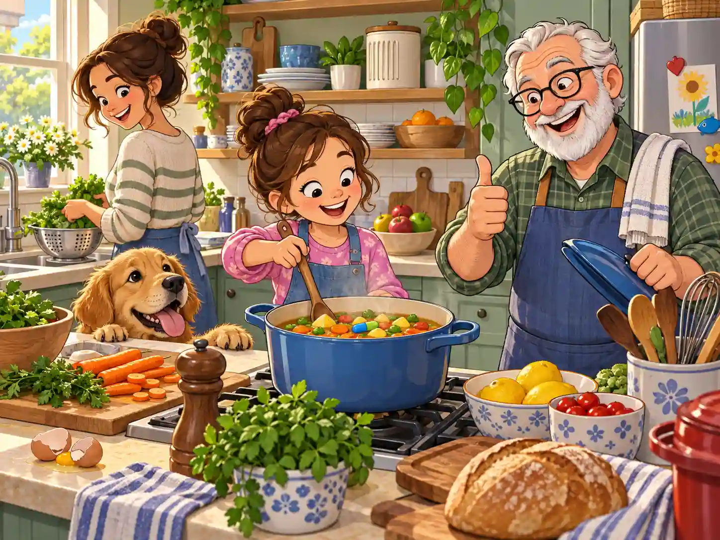 Can You Find All 4 Hidden Objects in This Kitchen Puzzle?
