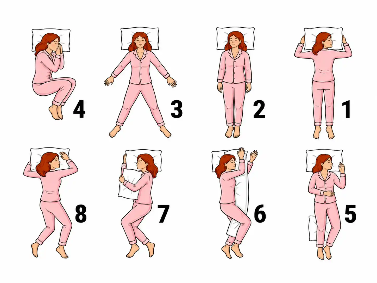 What Your Favorite Sleeping Position May Say About Your Comfort